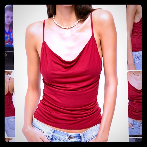 πβ₯οΈ Free People Red Tank Top, XS